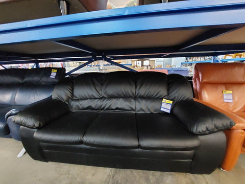 Ledersofa - Couch dreisitzer gepflegt - HH010429