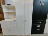 Schrank - Kommode 2türig in weiß modern - HH220621