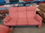 Sofa / Couch mit Hocker - HH141119