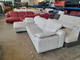 Reduziert !!! Wohnlandschaft / Sofa / Couch Leder von Musterring - HH140315