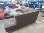 Wohnlandschaft / Sofa / Couch Leder - HH240615