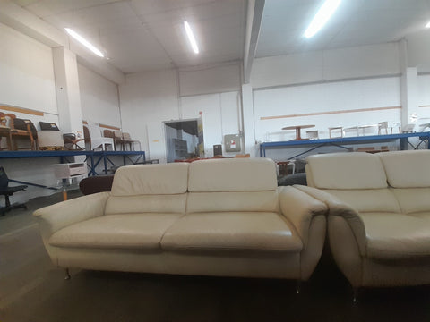 Sofa / Couch 3-teilig Leder - HH170911