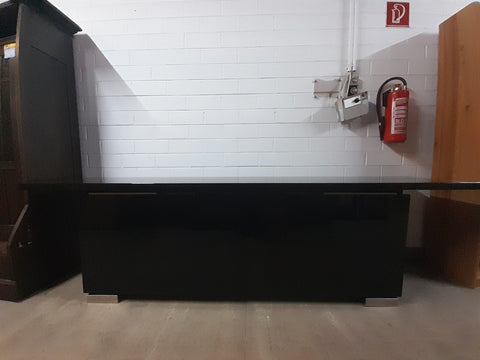 Sideboard / Kommode Lack Schwarz - HH301019