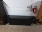 Sideboard / Kommode Lack Schwarz - HH301019