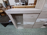 Wohnzimmerschrank / Wohnwand aus hellem Holz - LD051203