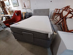 Boxspringbett / Bett in grau (elektrisch verstellbar) - LD091218