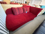 Couch / Chaiselongue / Récamiere in rot - LD030701